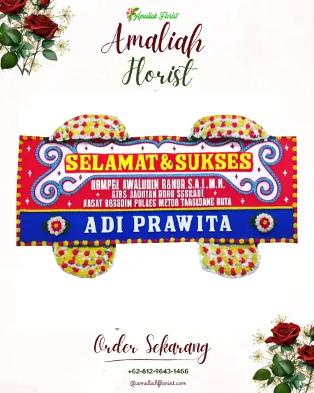 Papan Bunga Ucapan Selamat Kedungpilang